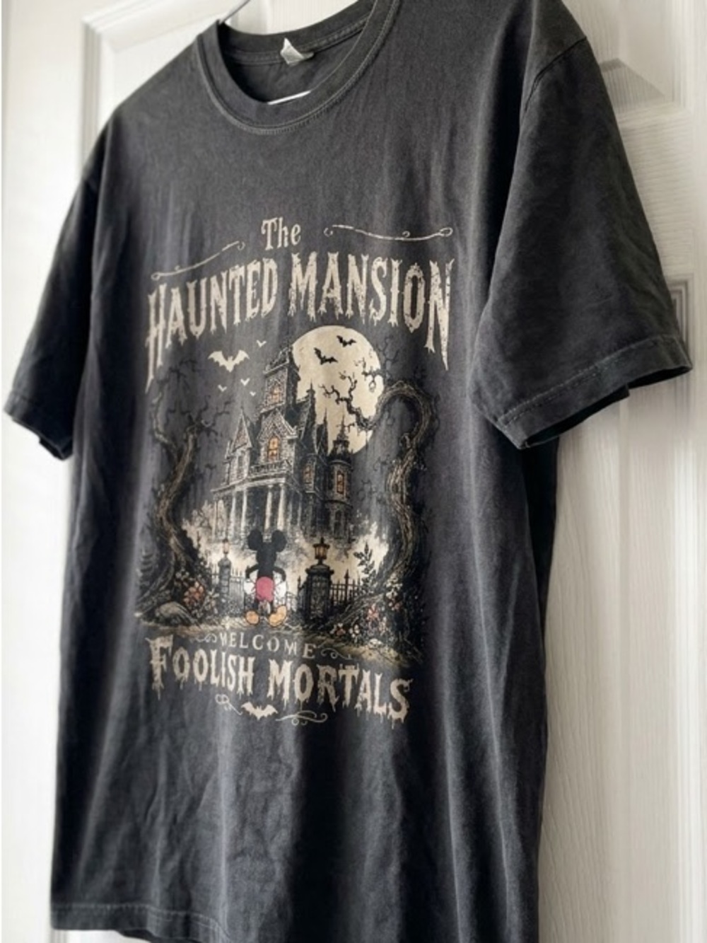 Mickey Haunted Mansion Disney Halloween Shirt - Picture 2 of 5